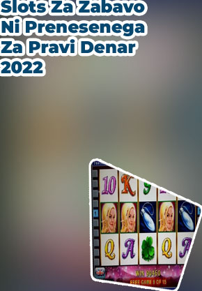 Internetni Sloti za resničen denar